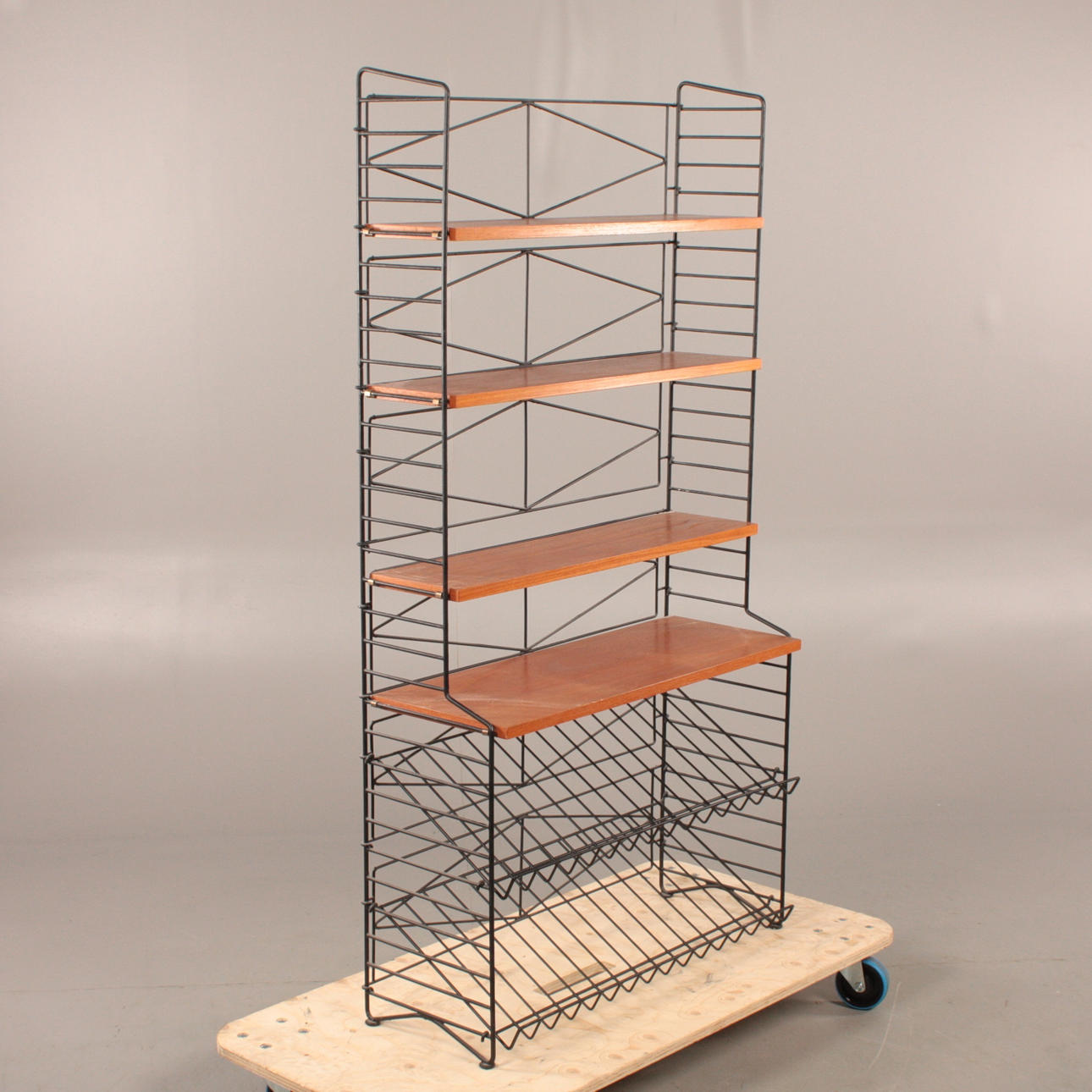 ESTANTE DE CUERDA, años 50/60.