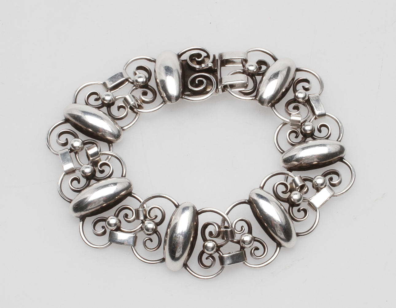 ARMBAND, silver, Per Ericsson, Helsingborg, 1953.