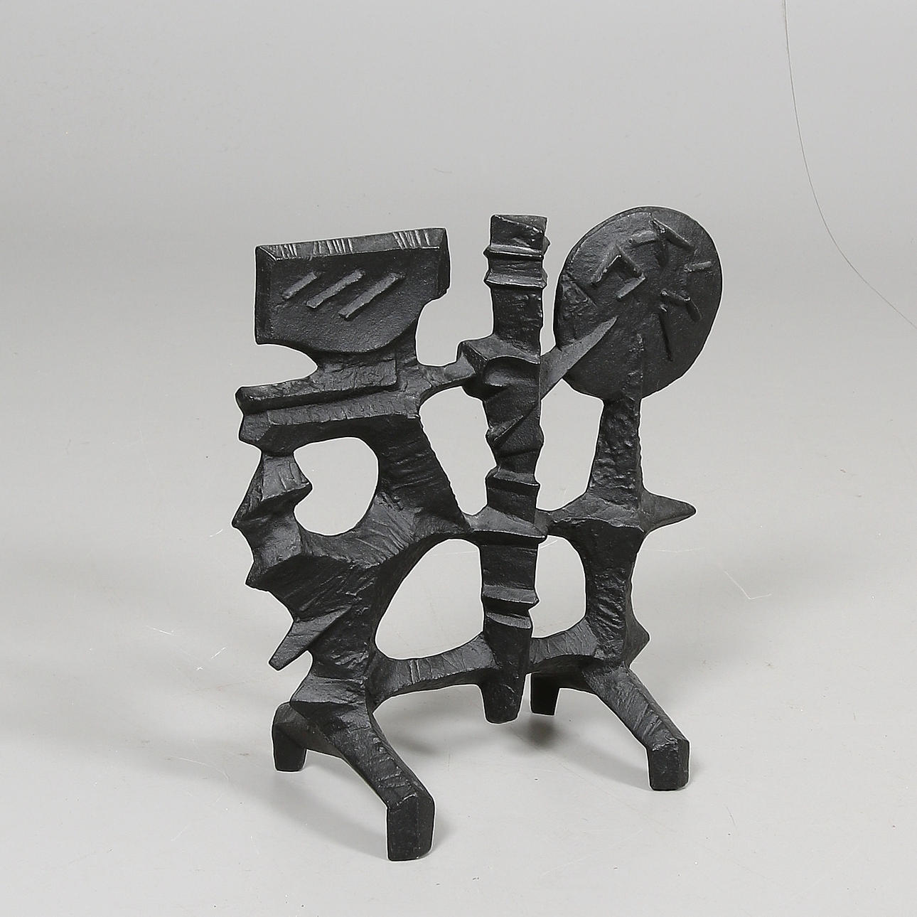 ELDHUND, gjutjärn, Olle Hermansson, Husqvarna.