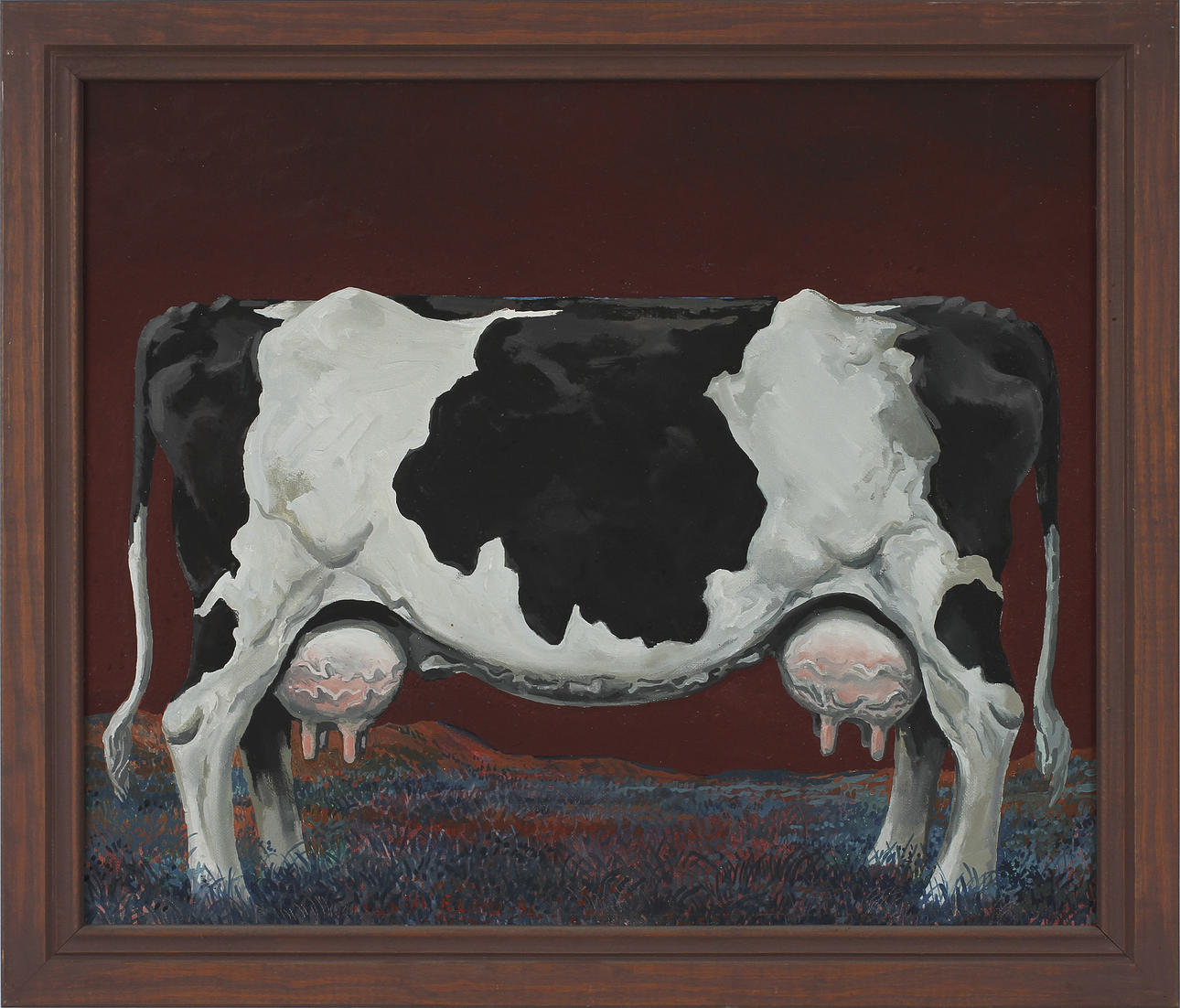 FOLKE LIND, olja på pannå, sign o dat -96.