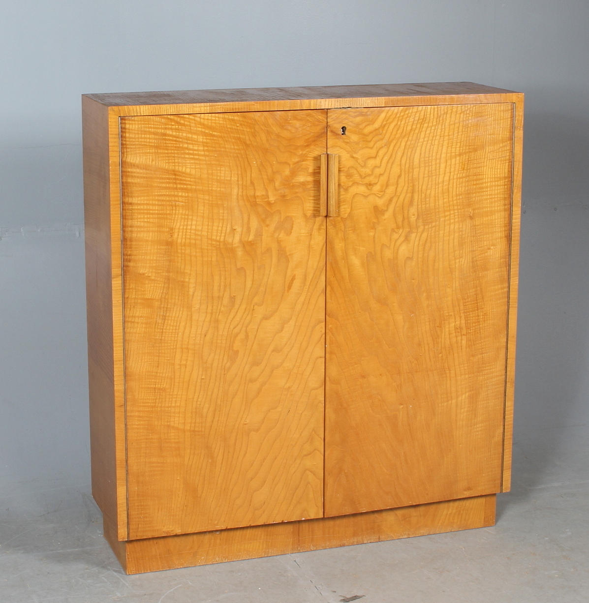 CABINET, birch, GA Berg 1900s.