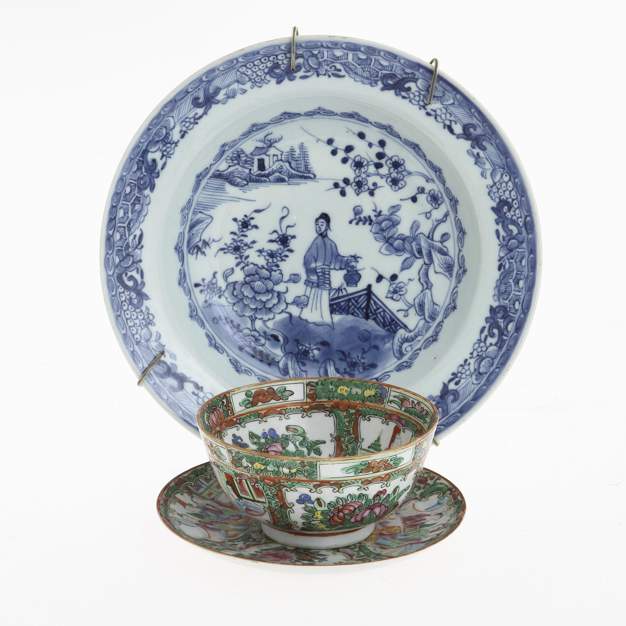 PORSLIN, 3 delar. Kina.