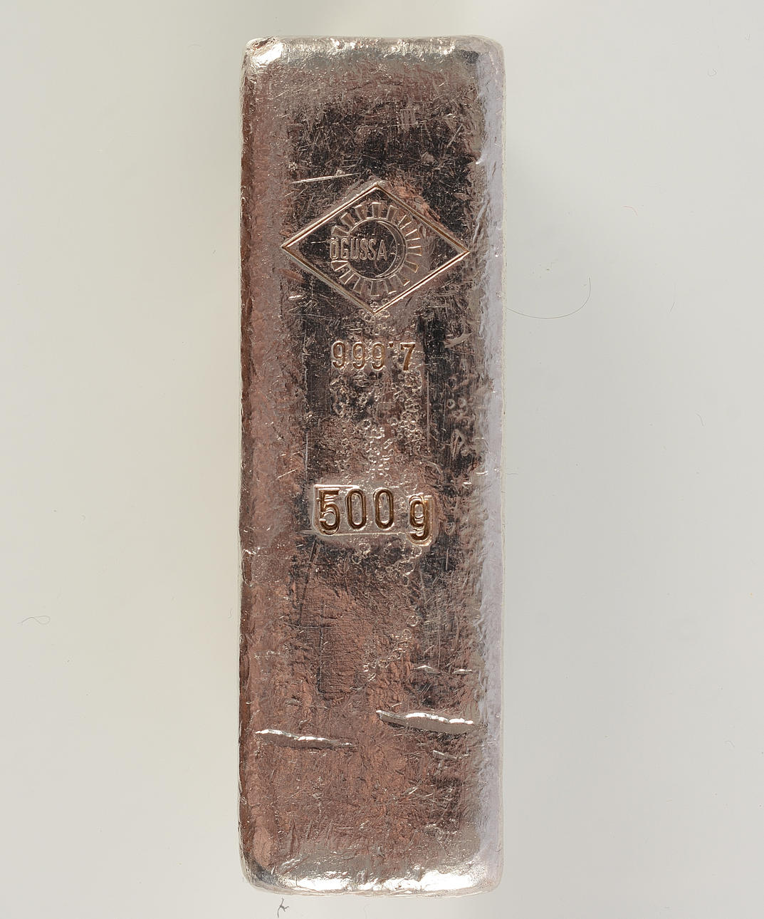 SILVERTACKA, 500 gram, Degussa.