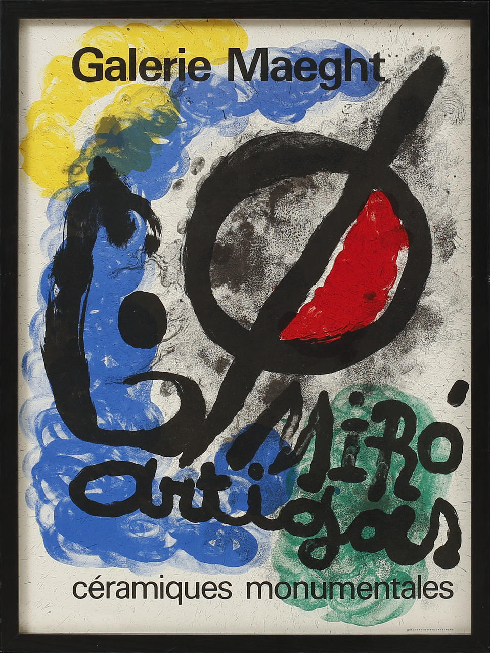 EXHIBITION POSTER, Joan Miro.