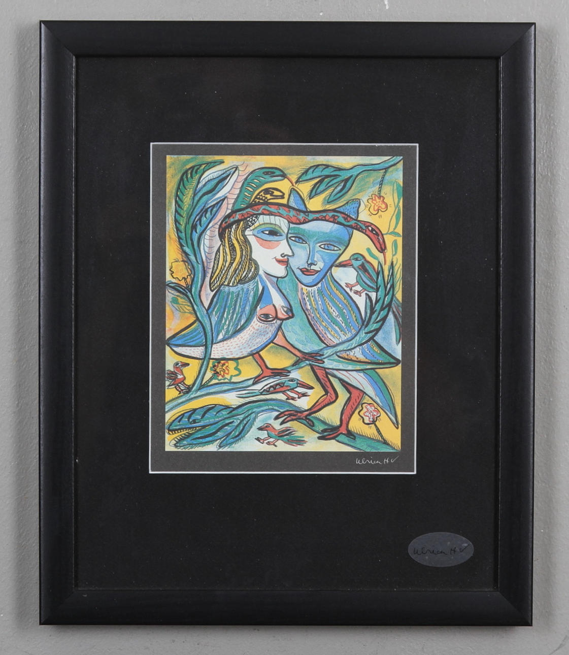 ULRICA HYDMAN-VALLIEN. 3 st, tryck.