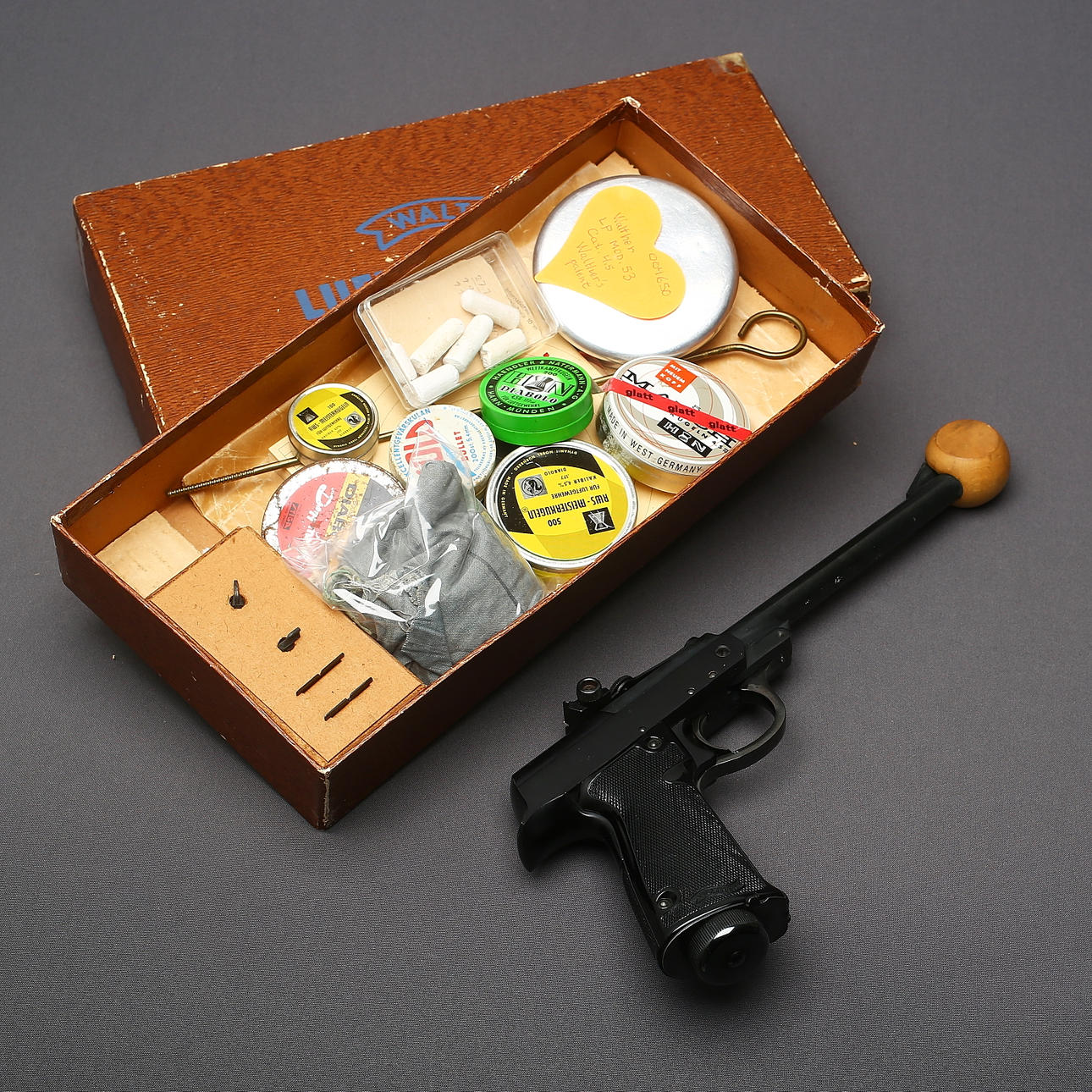 LUFTPISTOL, Walther, modell LP 53, cal 4,5.