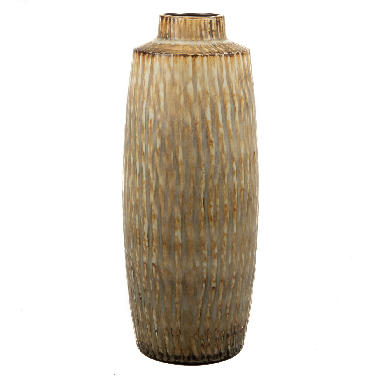 GUNNAR NYLUND. Golvvas, stengods, "Rubus", Rörstrand.