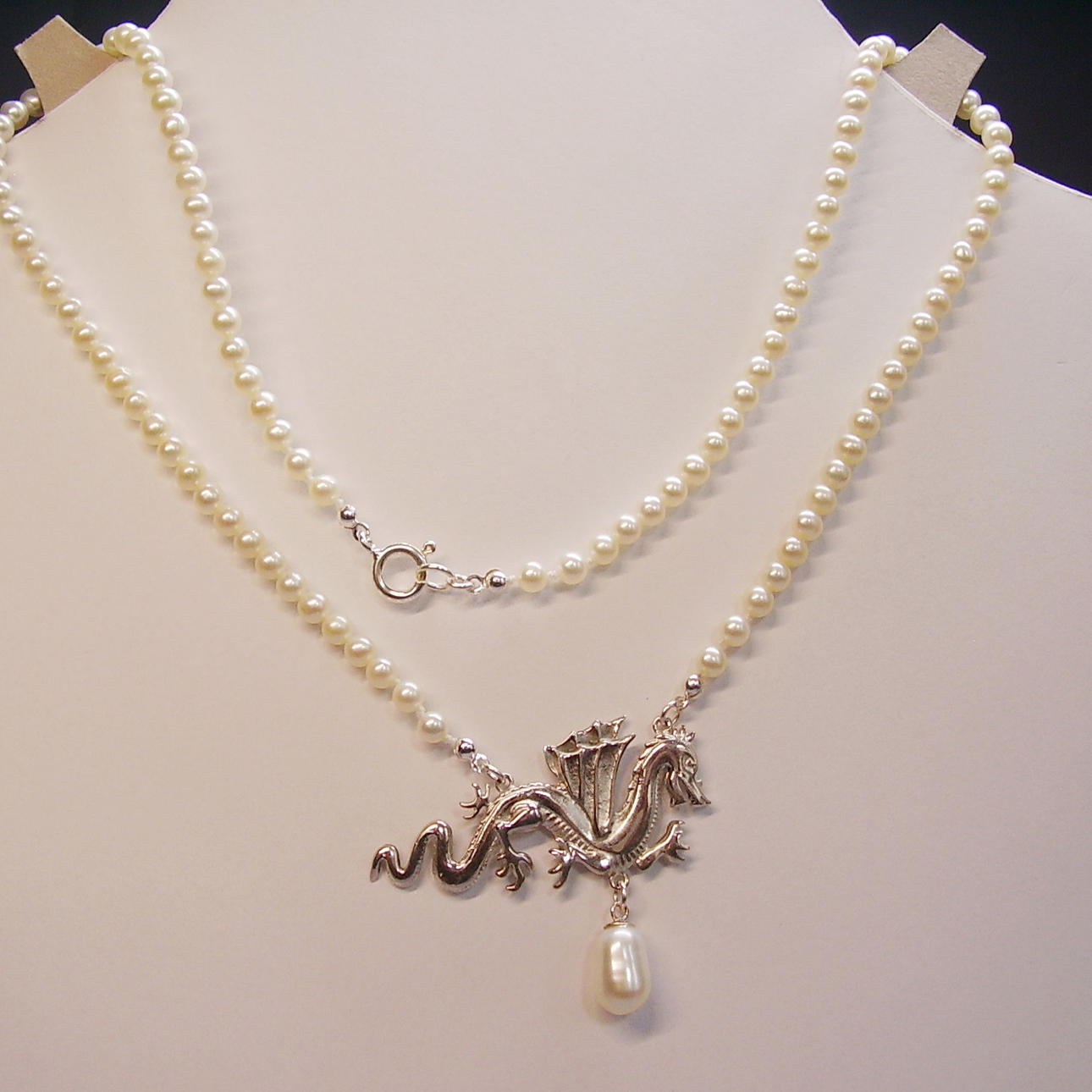 DRAKE HALSBAND SILVER.