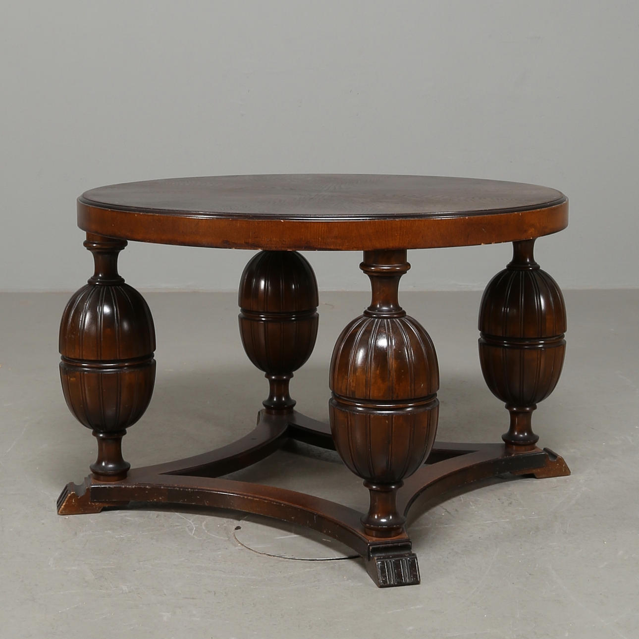 SOFFBORD, ek, Art Deco, 1920-tal.