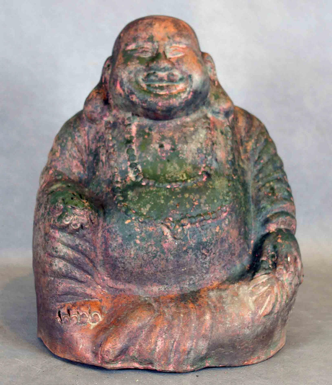 SKULPTUR, Buddha, terracotta.