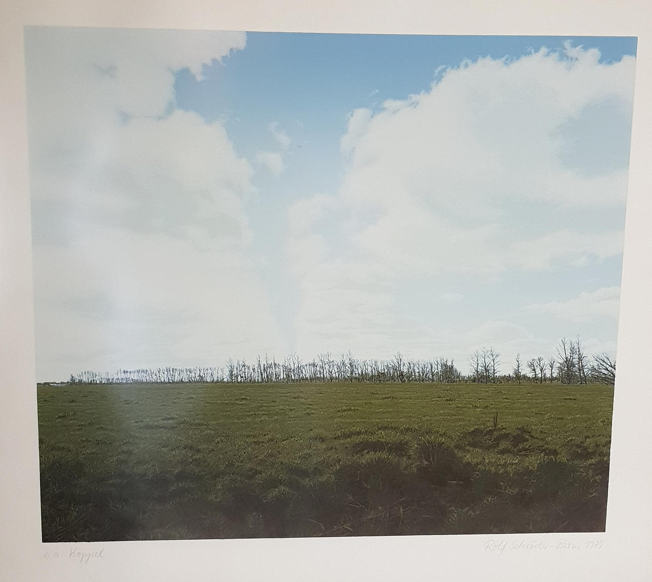 2 SERIGRAPHIEN VON ROLF SCHRÖDER-BORM.