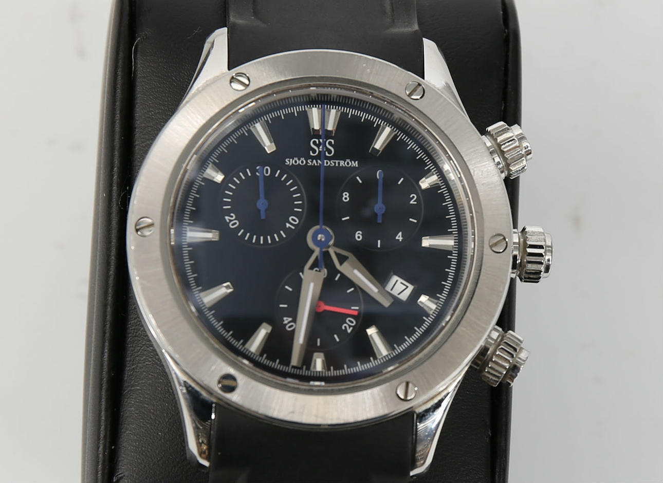 ARMBANDSUR, herr, quartz, Sjöö Sandström.