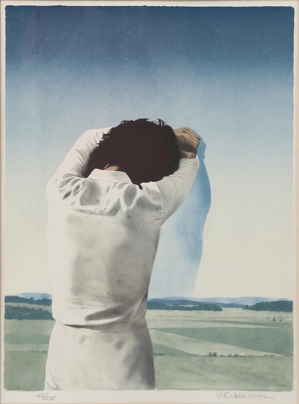 YRJÖ EDELMANN. LITO 162/250, signerad.