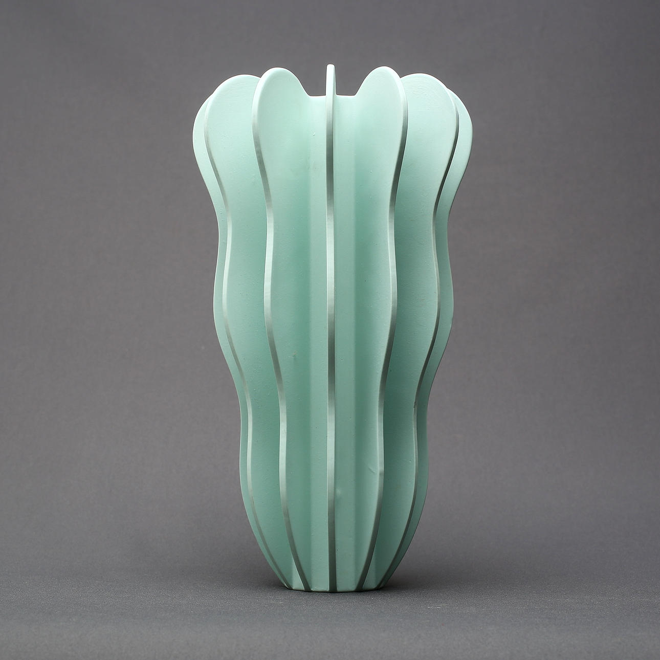VAS, stoneware, "Cirrus", Pia Törnell, Rörstrand, 1990s.