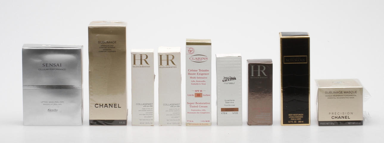 HUDVÅRDSPRODUKTER, nytt, 9 delar.