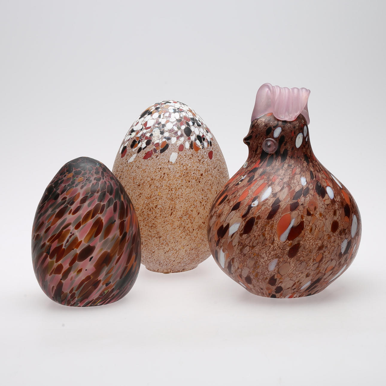 MONICA BACKSTRÖM, TRE DELAR, höna och.