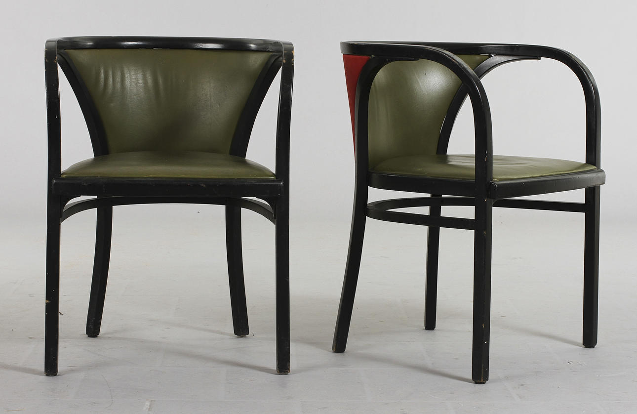 KARMSTOLAR, 2 st, Thonet.