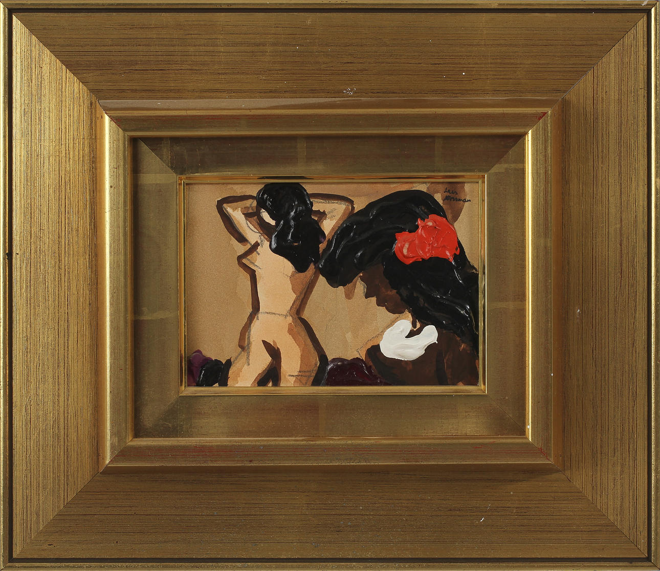 LARS NORRMAN. Blandteknik, signerad Lars Norrman.