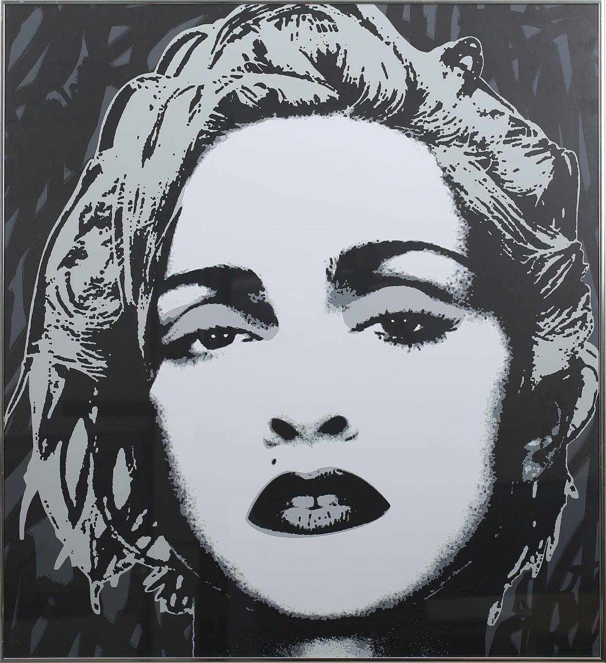 TOM MOORE. Madonna. Silkscreentryck. Signerad och numrerad 85/500.