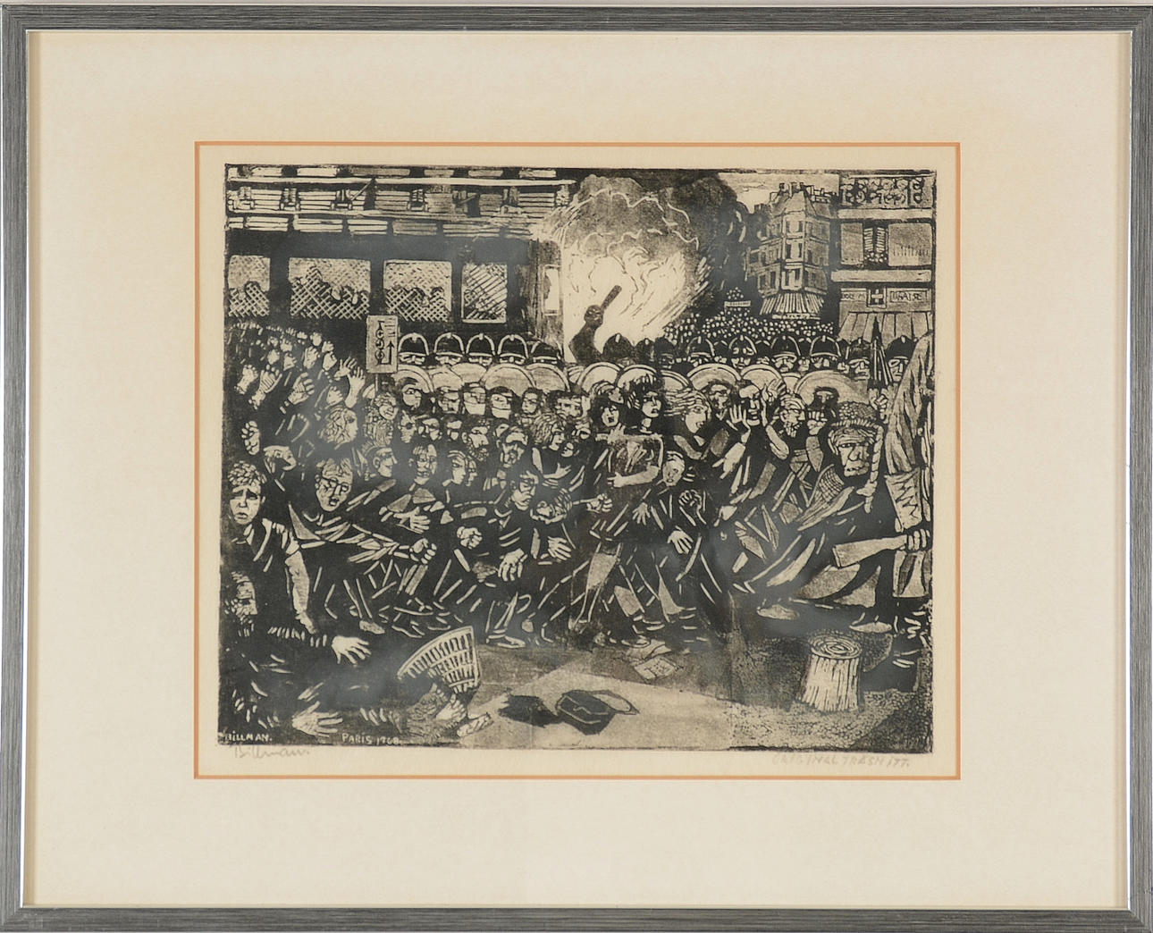 TORSTEN BILLMAN. Träsnitt.