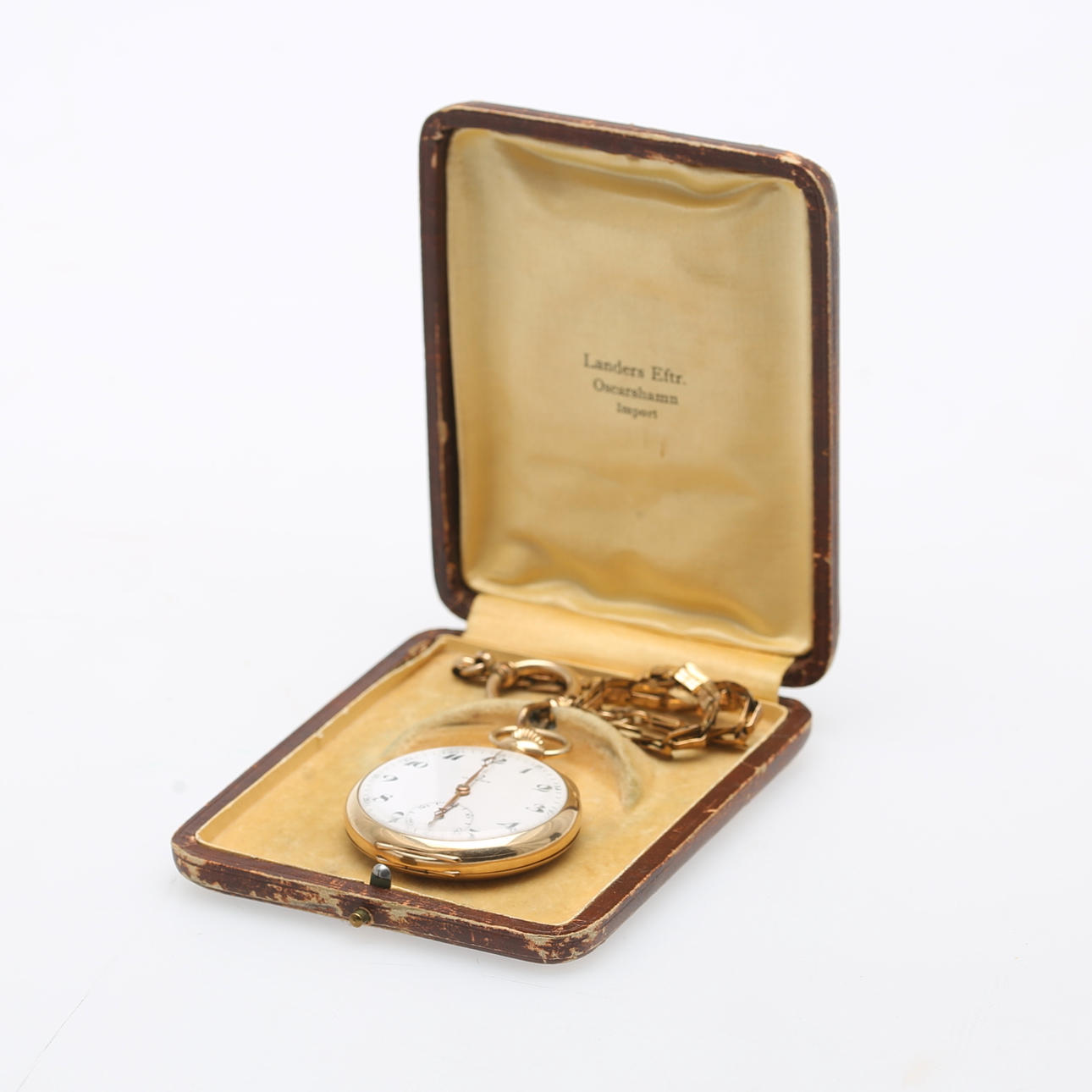 TASCHENUHR, Omega, 14k Gold.