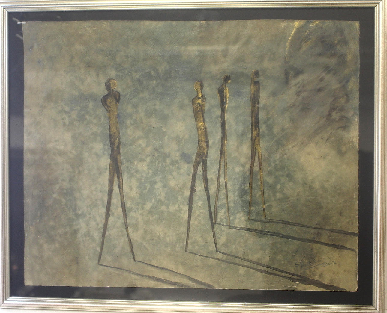 STEFAN HEDSTRÖM. blandteknik, signerad.