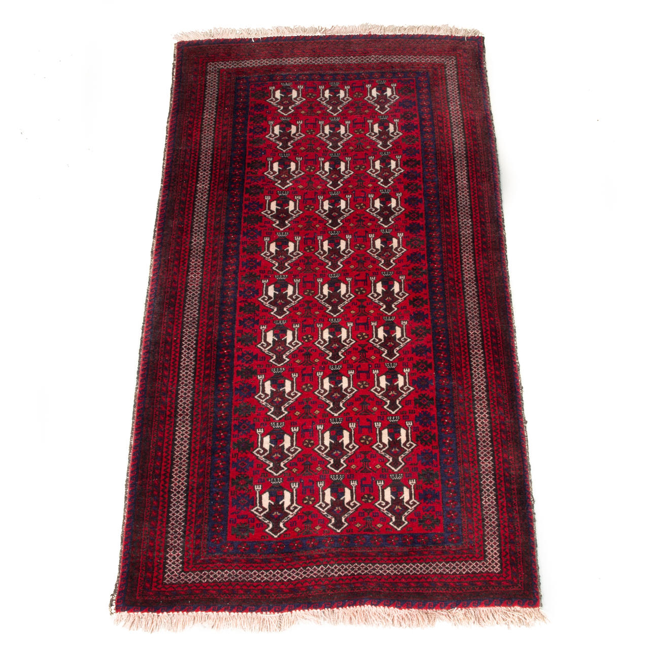 CARPET, oriental, 192x100 cm.