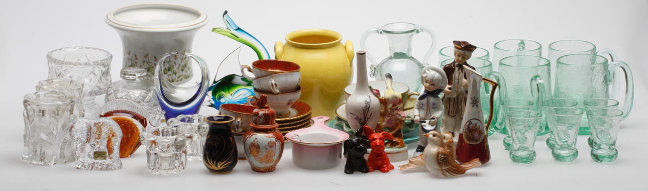 GLAS o PORSLIN, Parti 1900-tal.