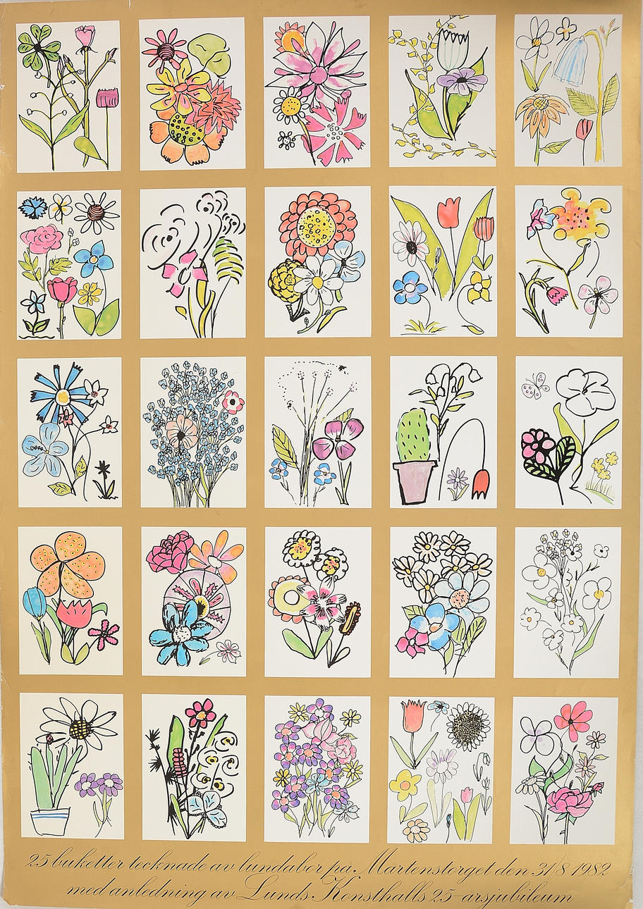 JOHN MELIN & ANDERS ÖSTERLIN. Offsettyck.