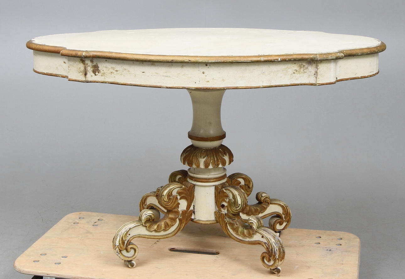 SALONGSBORD, nyrokoko, 1800-talets andra hälft..