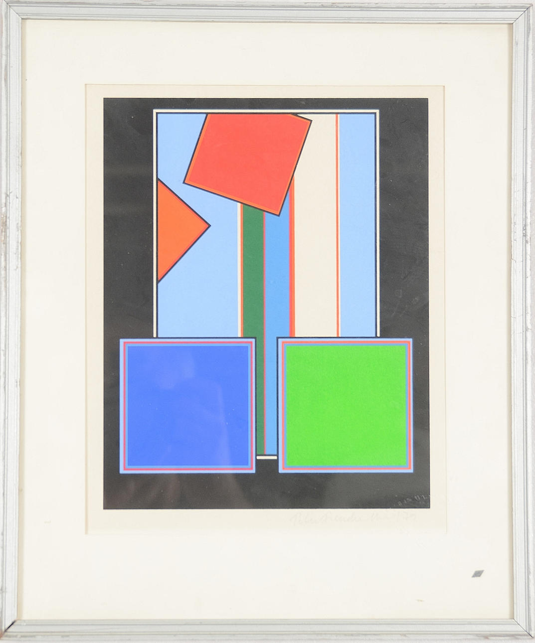 PETER FREUDENTHAL. Färgserigrafi.