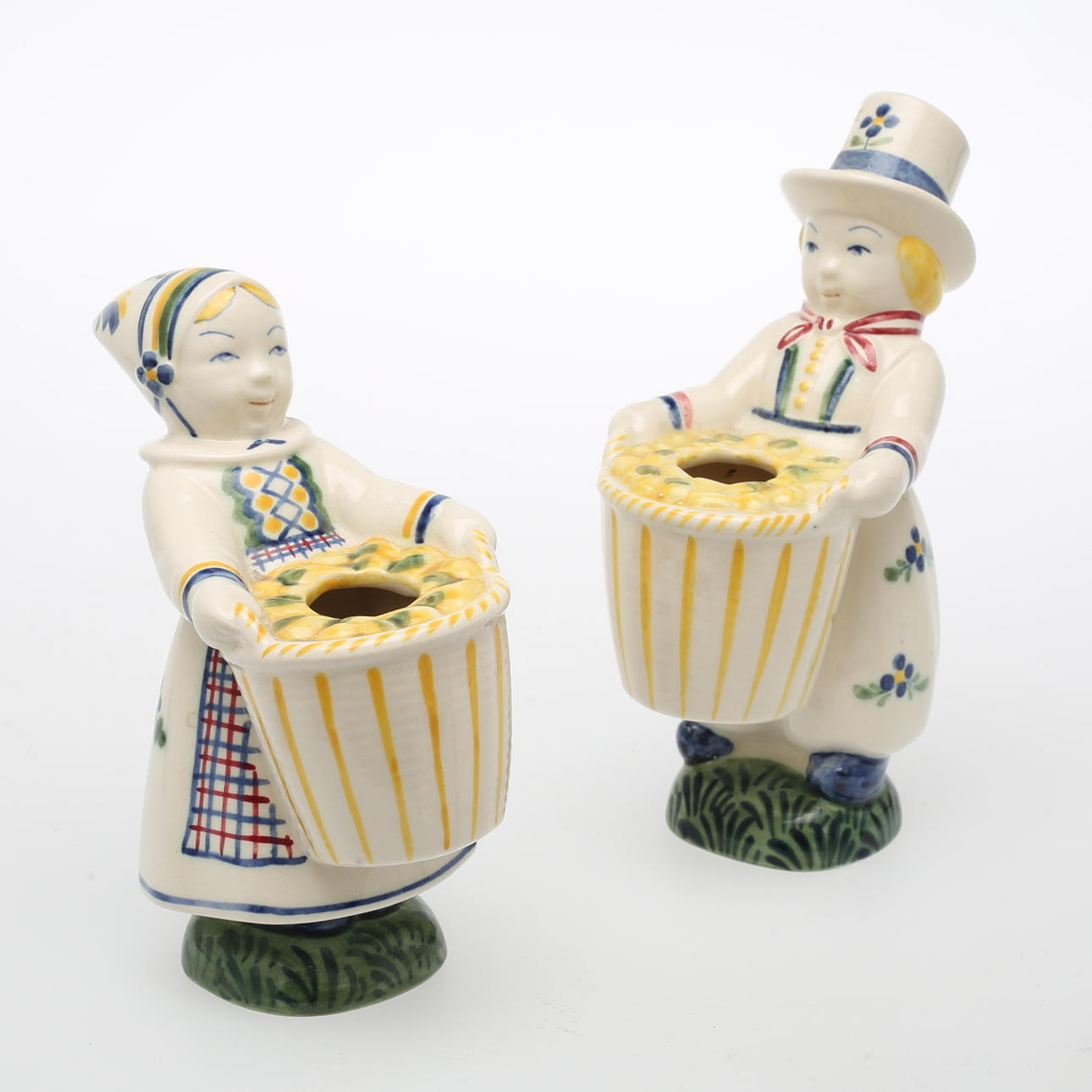 FIGURINER, 2 stk, porcelæn, Aluminia, Danmark.