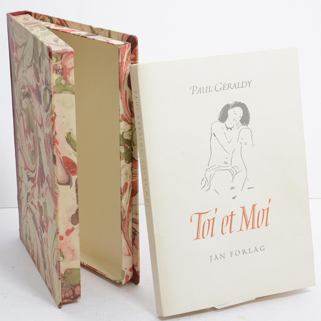 GÉRALDY, P. Toi et Moi. with original lithograph by Hallman.