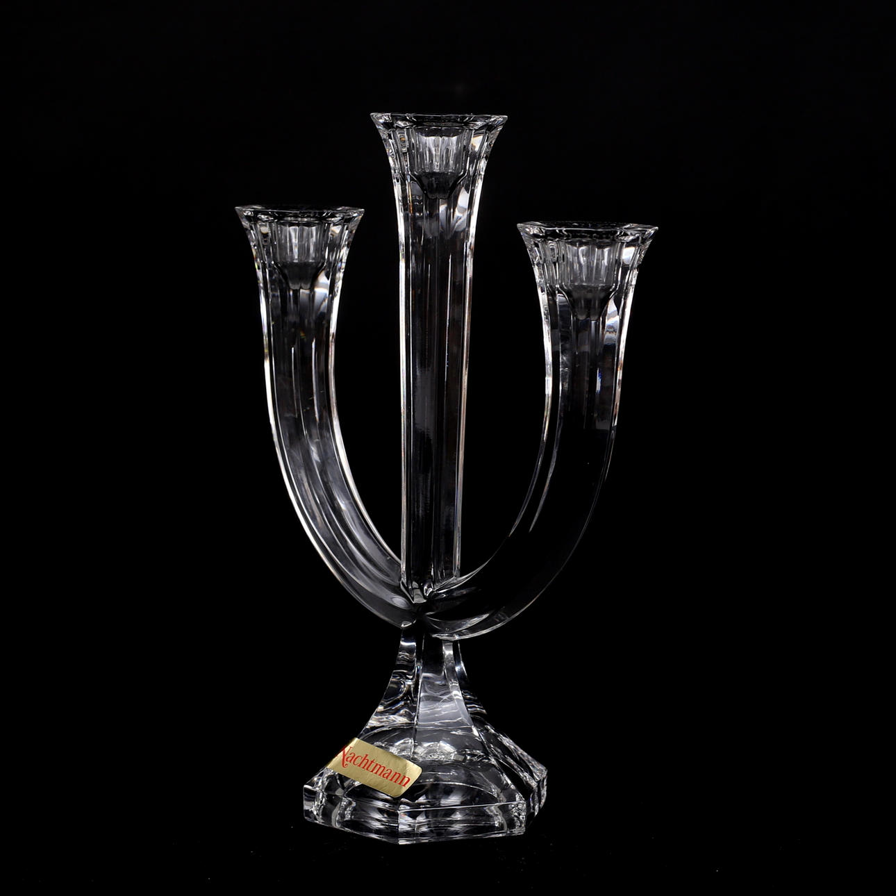 LJUSSTAKE, kristallglas, Nachtmann.