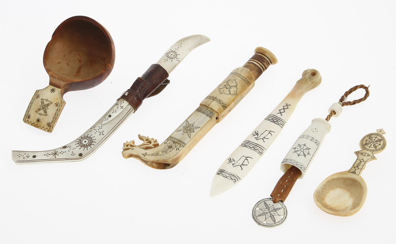 SAMESLÖJD, 6 delar.