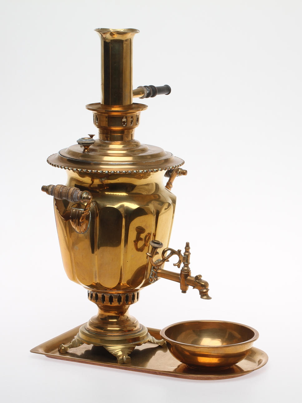 SAMOVAR, brass, P Gudkov Tula Russia.
