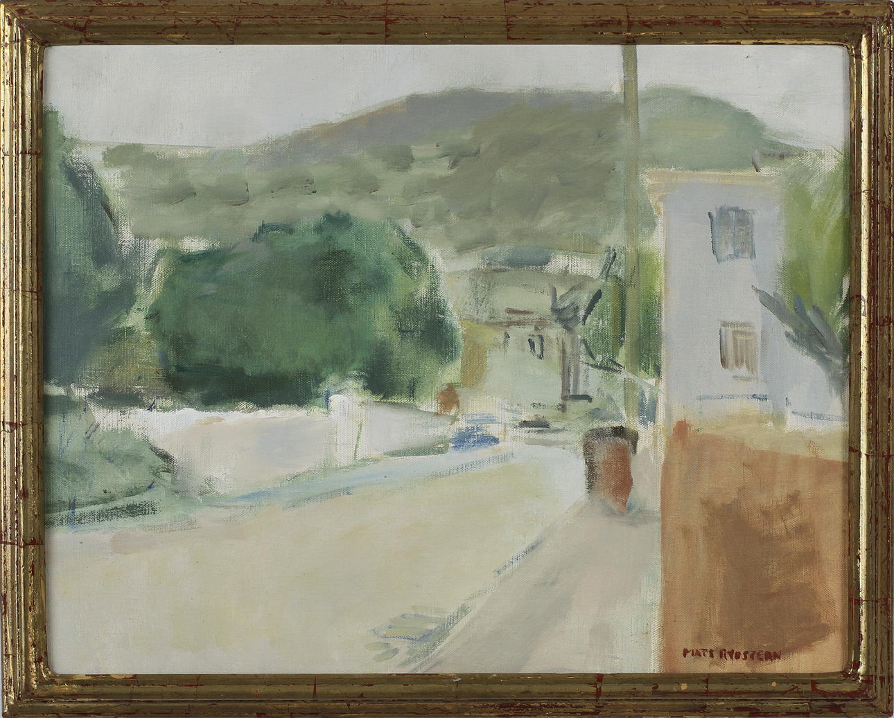 MATS RYDSTERN, olja på duk, sign.