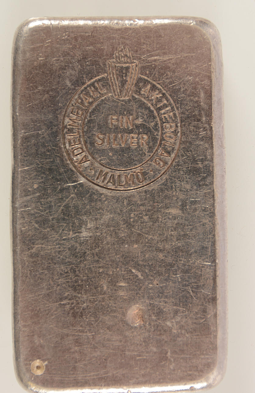 SILVERTACKA, 500 gram, Malmö Ädelmetall.