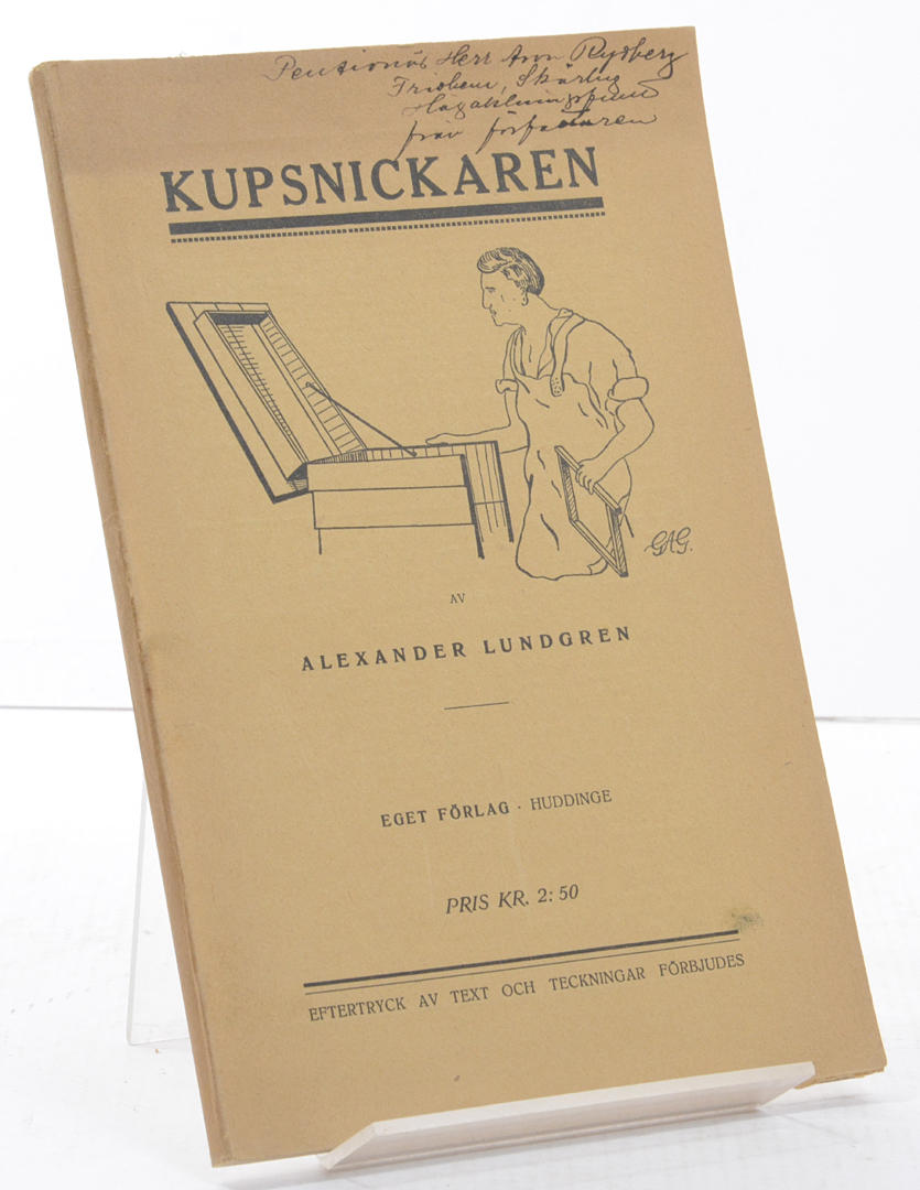 ALEXANDER LUNDGREN. Kupsnickaren.