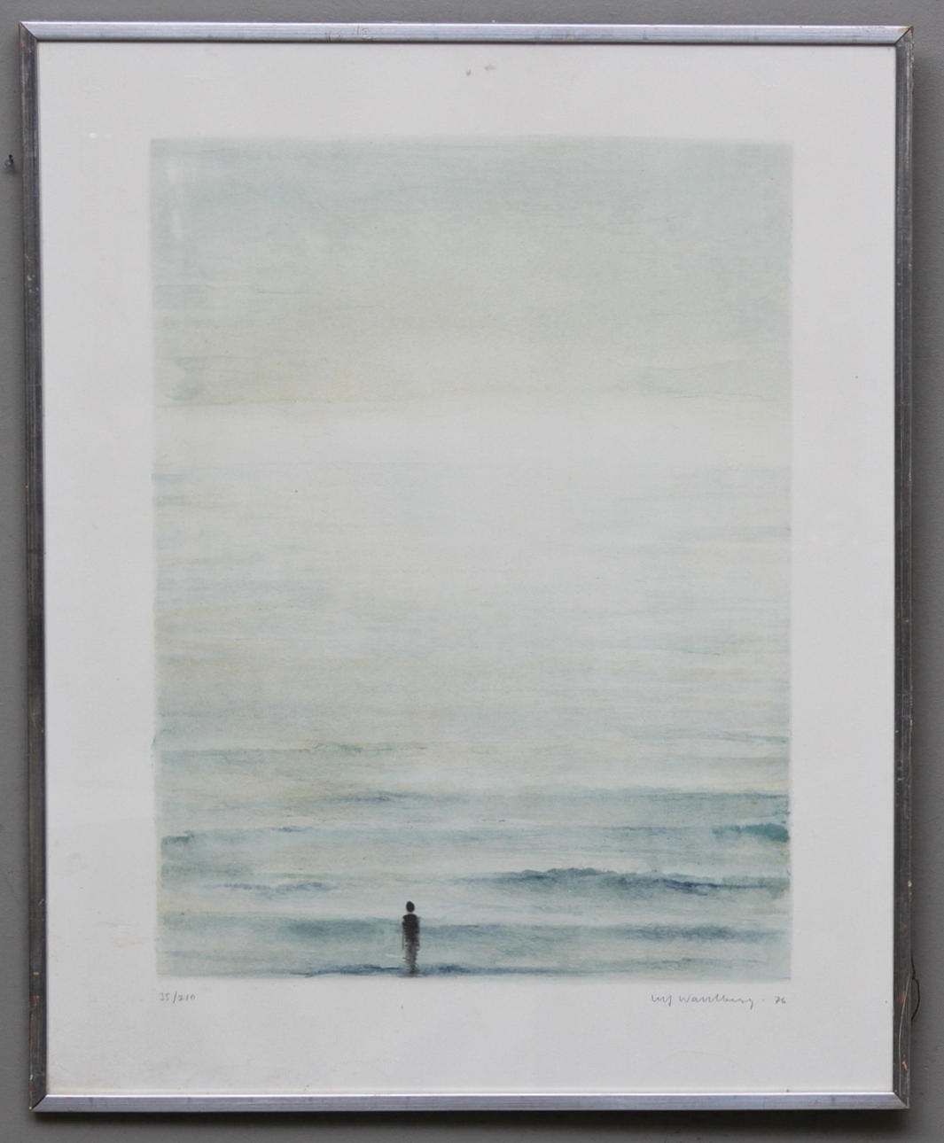 ULF WAHLBERG. Man vid hav.