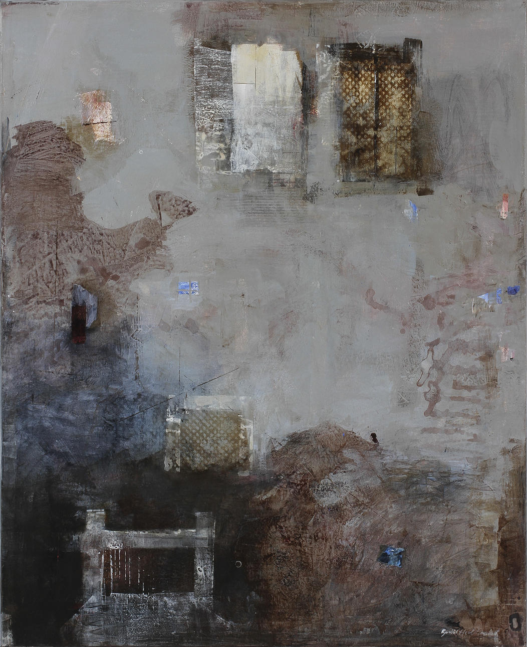 BODIL HEDLUND. Olja på duk. Signerad.