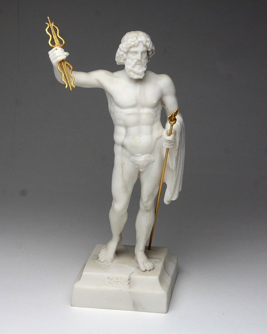 Zeus Figur.