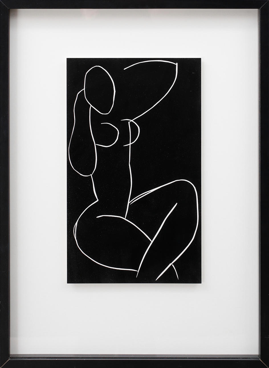 AFFISCH, modell, offsettryck, Henri Matisse, osignerad.