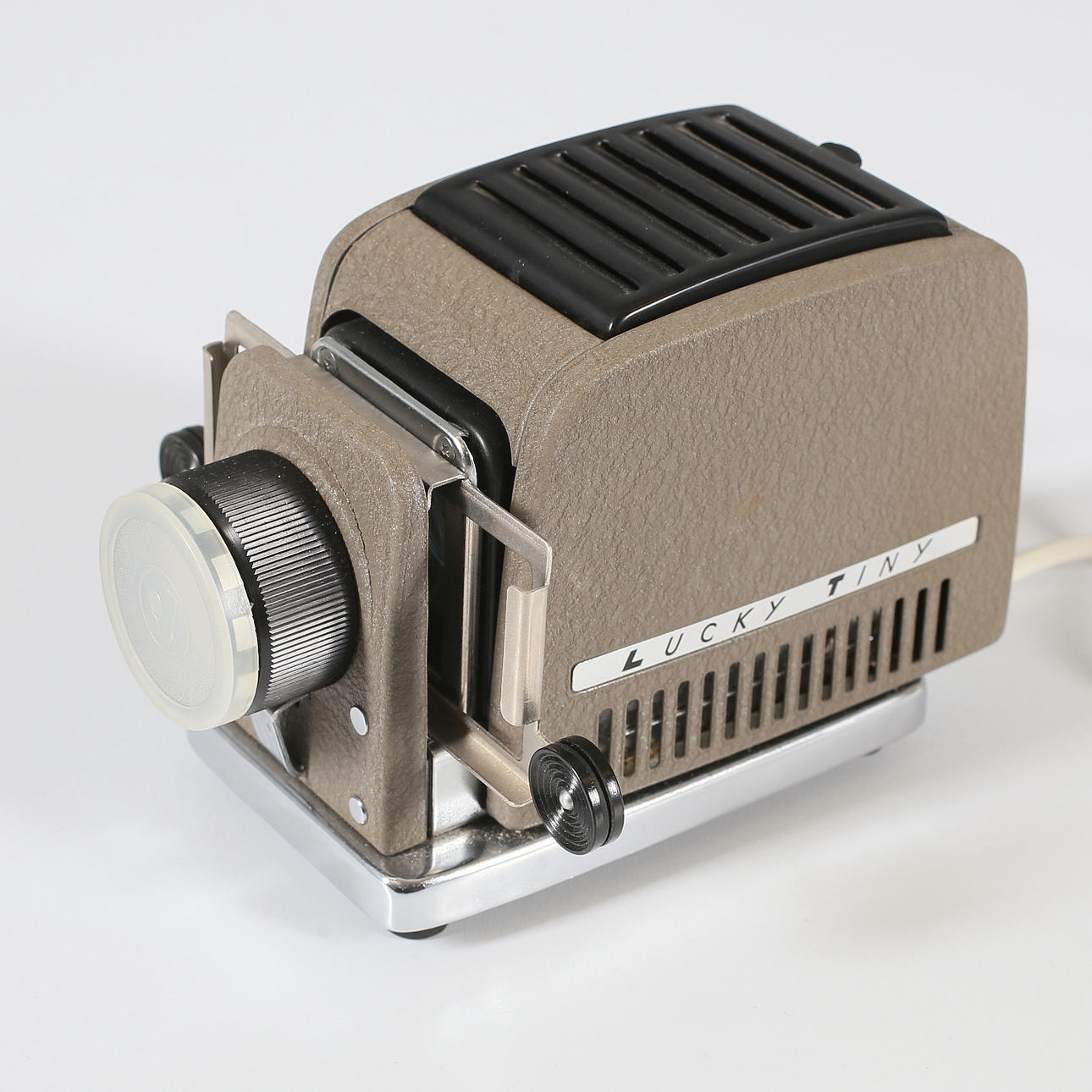 PROYECTOR DE DIAPOSITIVAS, Lucky Tiny, Fujimoto Japón, 1900.