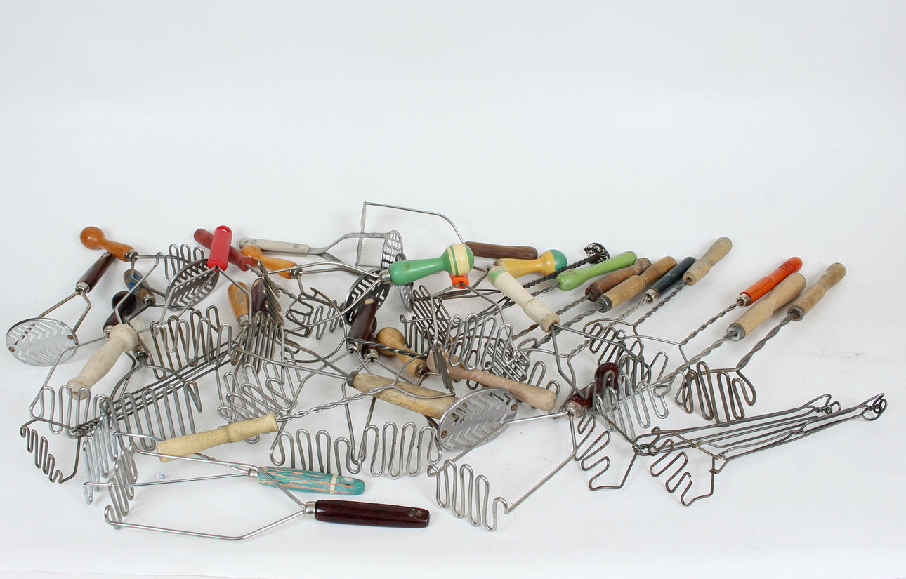 POTATISPRESSAR, 37 st. vintage.