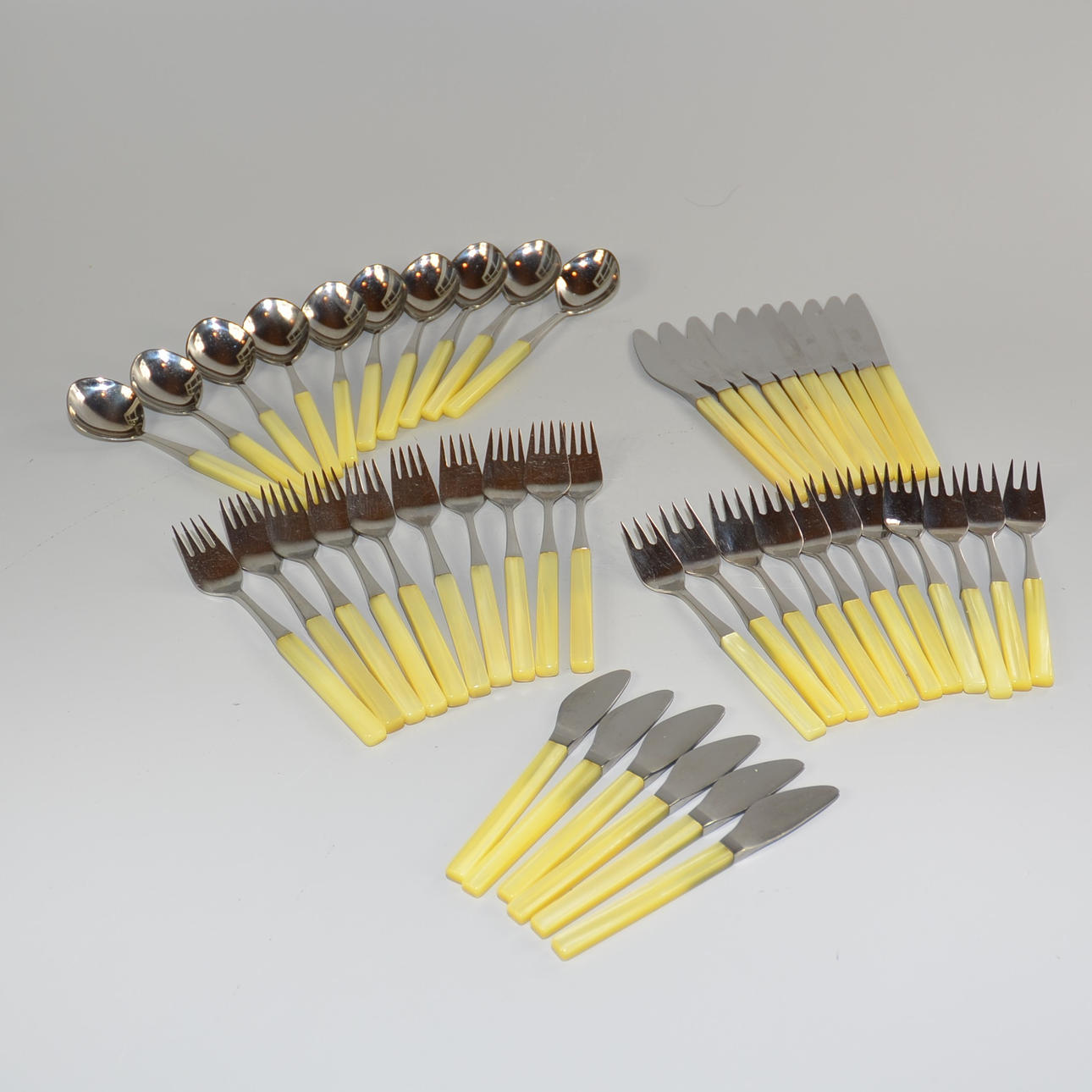 BESTICK. "Opus", Tias Eckhoff, Lundtofte, Danmark. 47 delar.