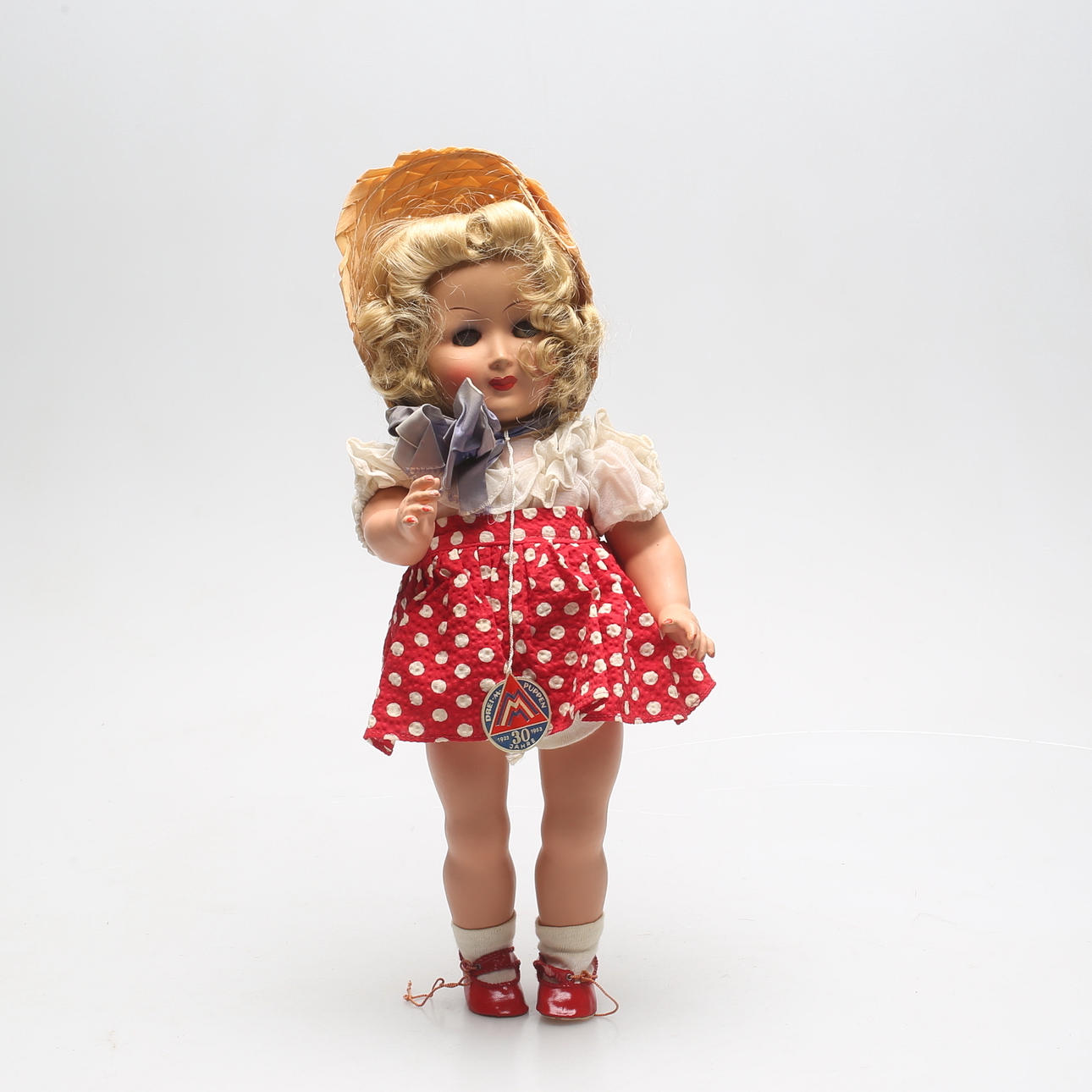 DOLL, ceramics, Drei-M-Puppen.