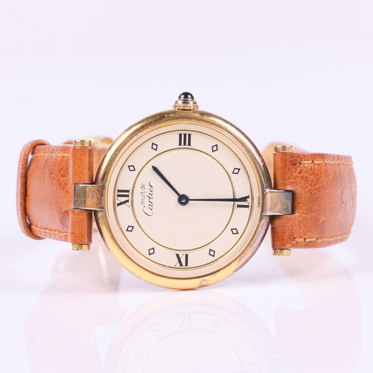 ARMBANDUHR, Must de Cartier, 1900er Jahre.