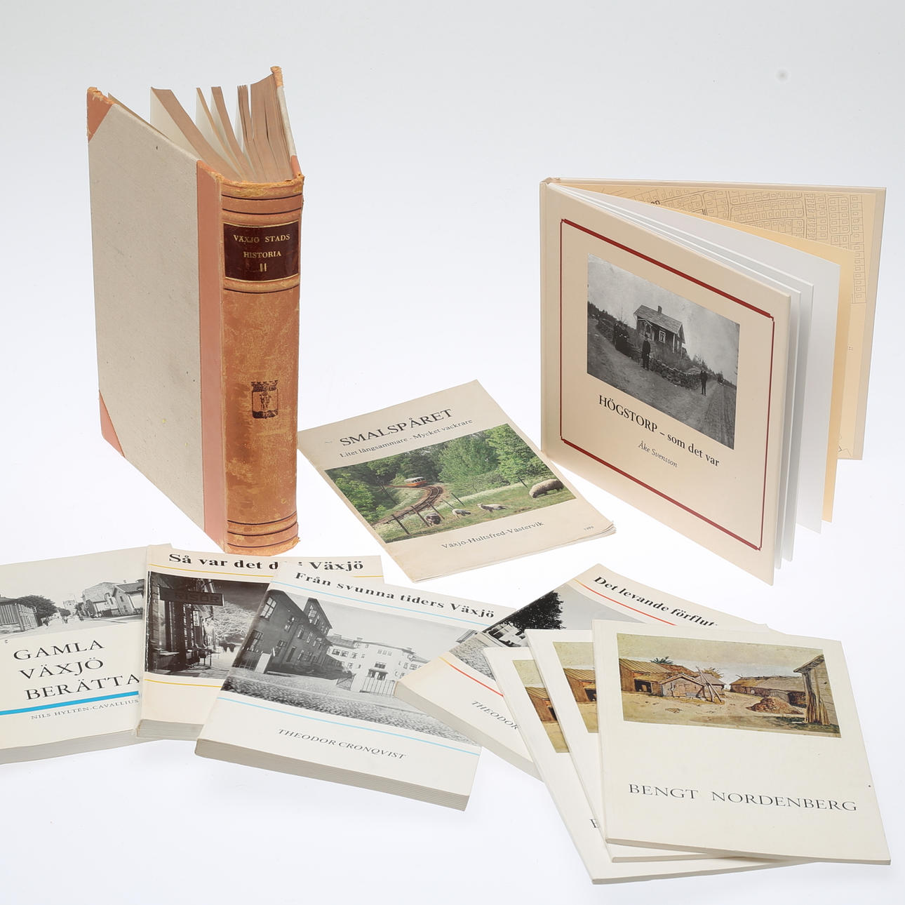BÖCKER om VÄXJÖ, 10 st.