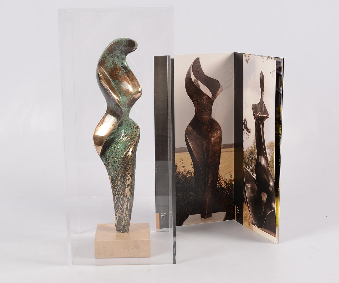STAN WYS. Bronze sculpture.